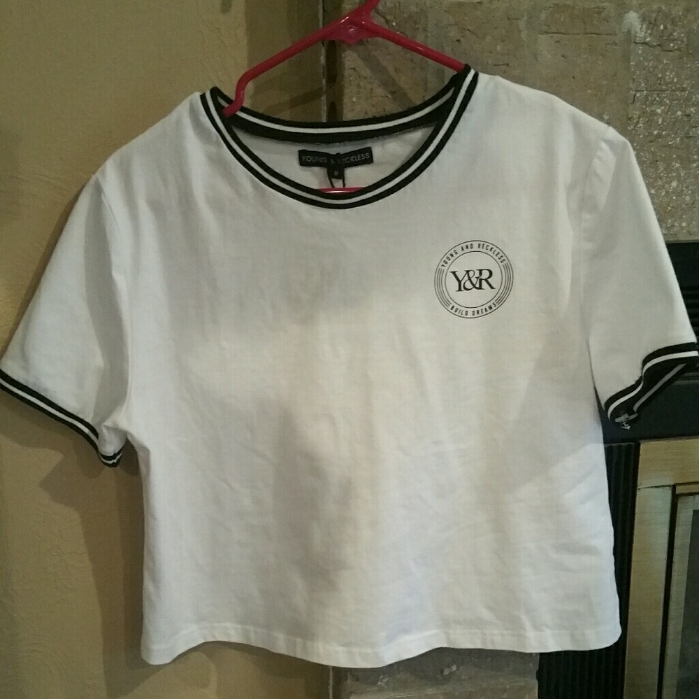 Young and Reckless brand new crop top