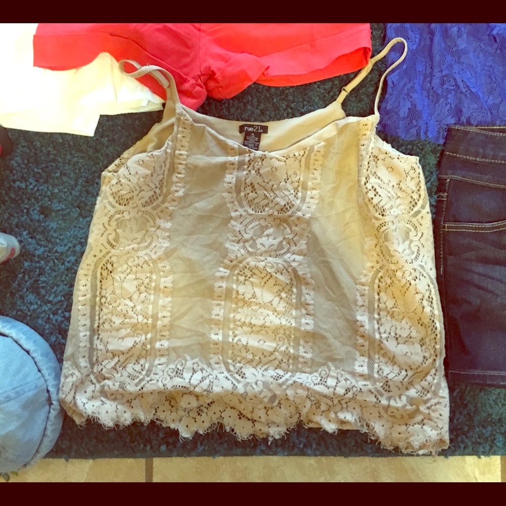 Spaghetti strap blouse