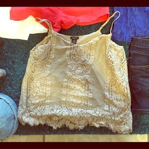 Spaghetti strap blouse