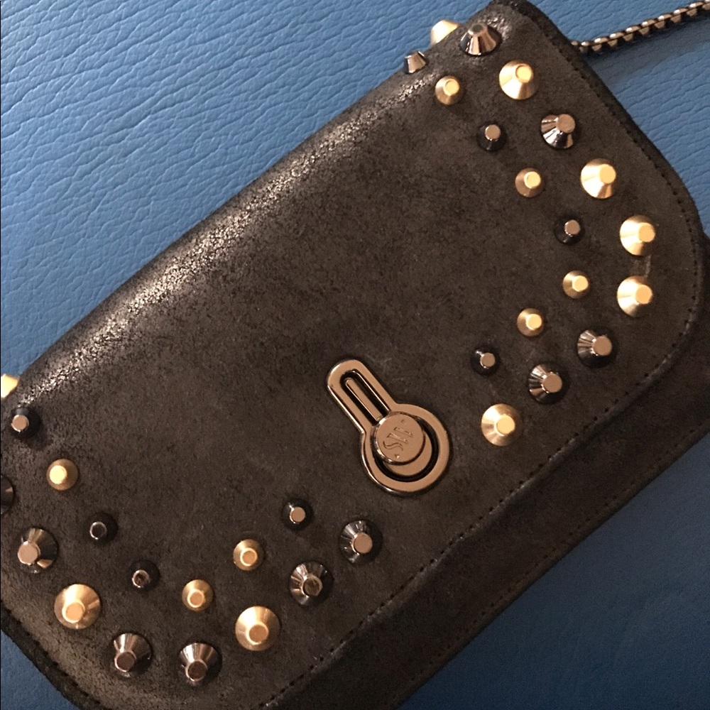 Stuart Weitzman Cross Body chain wallet