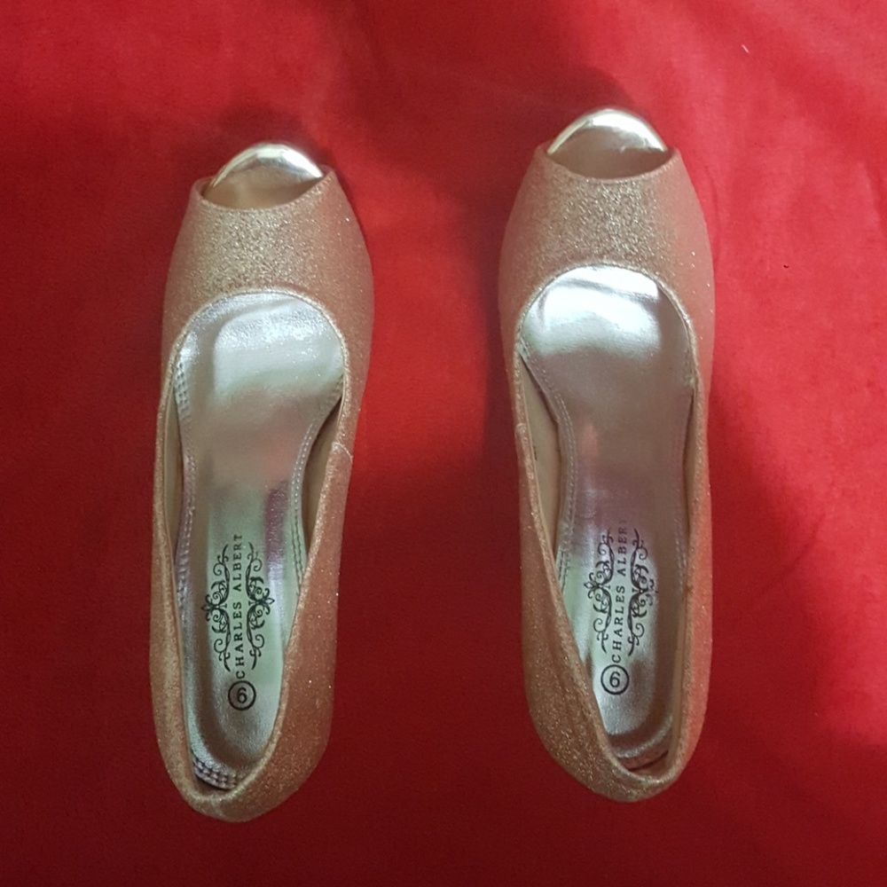 Gold Stilettos