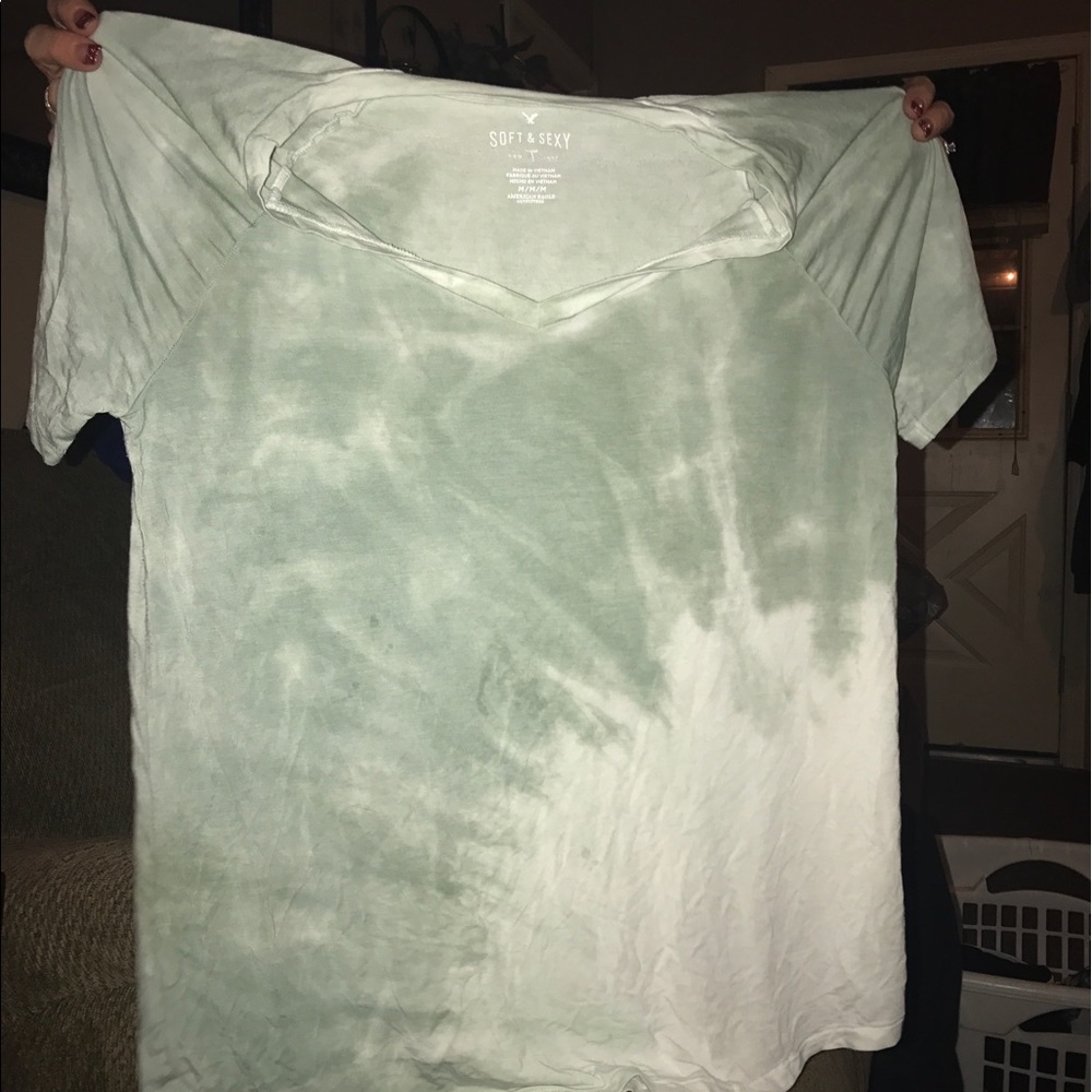 American eagle tie dye shirt