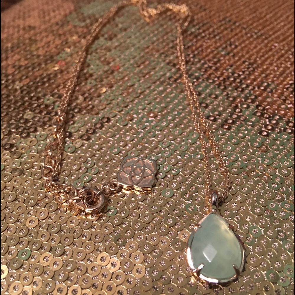 Kendra Scott necklace.