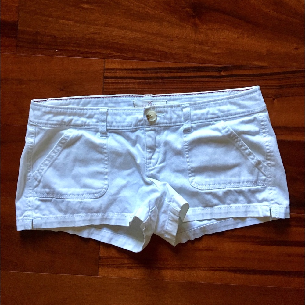 White Shorts Hollister