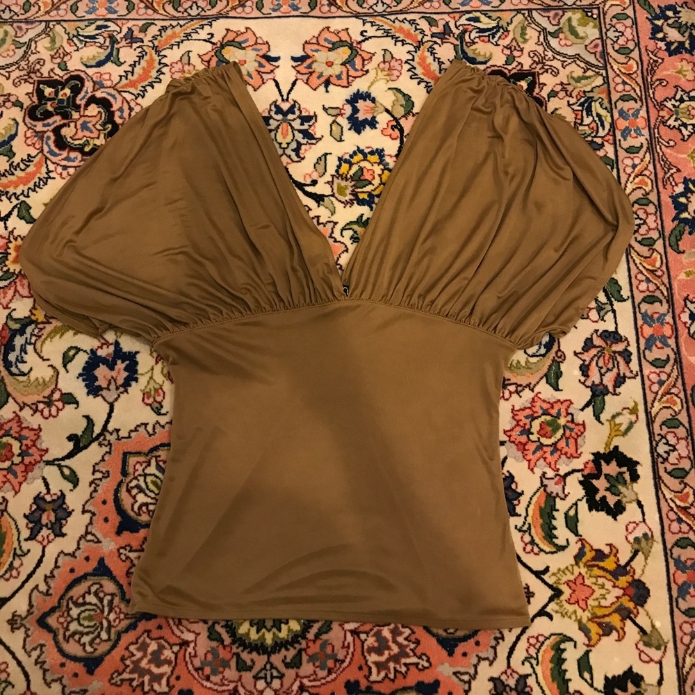 Sean by Sean Combs - Deep V Blouse Size S