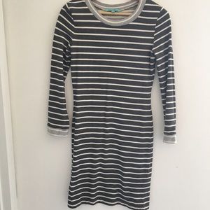 Alice Blue striped sweater dress