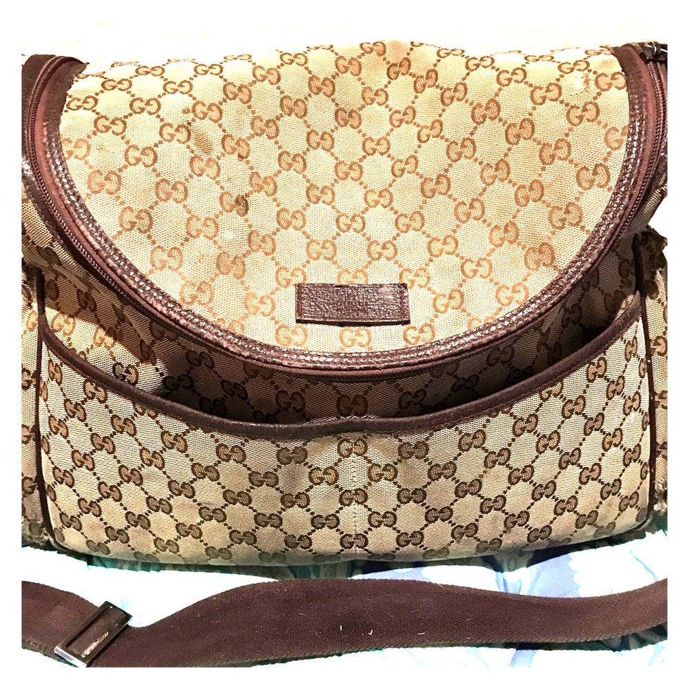Authentic Gucci diaper bag