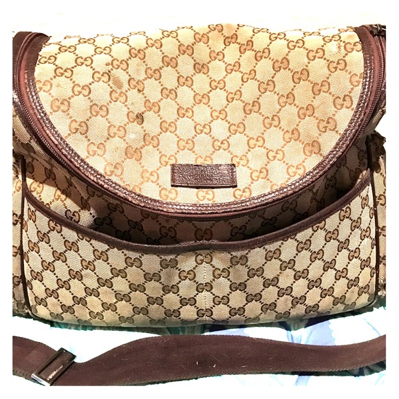 Authentic Gucci diaper bag - Picture 1 of 3