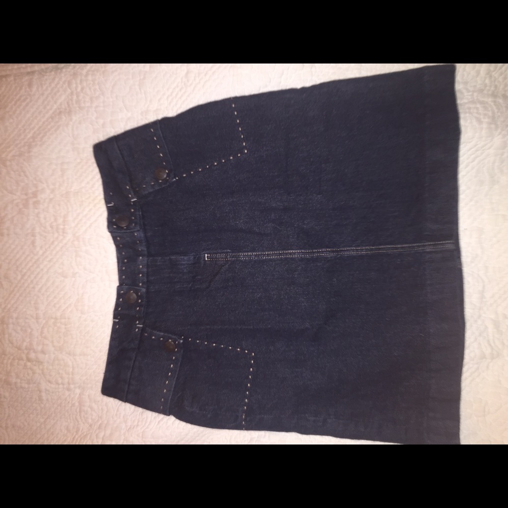 Tommy Hilfiger denim jean skirt
