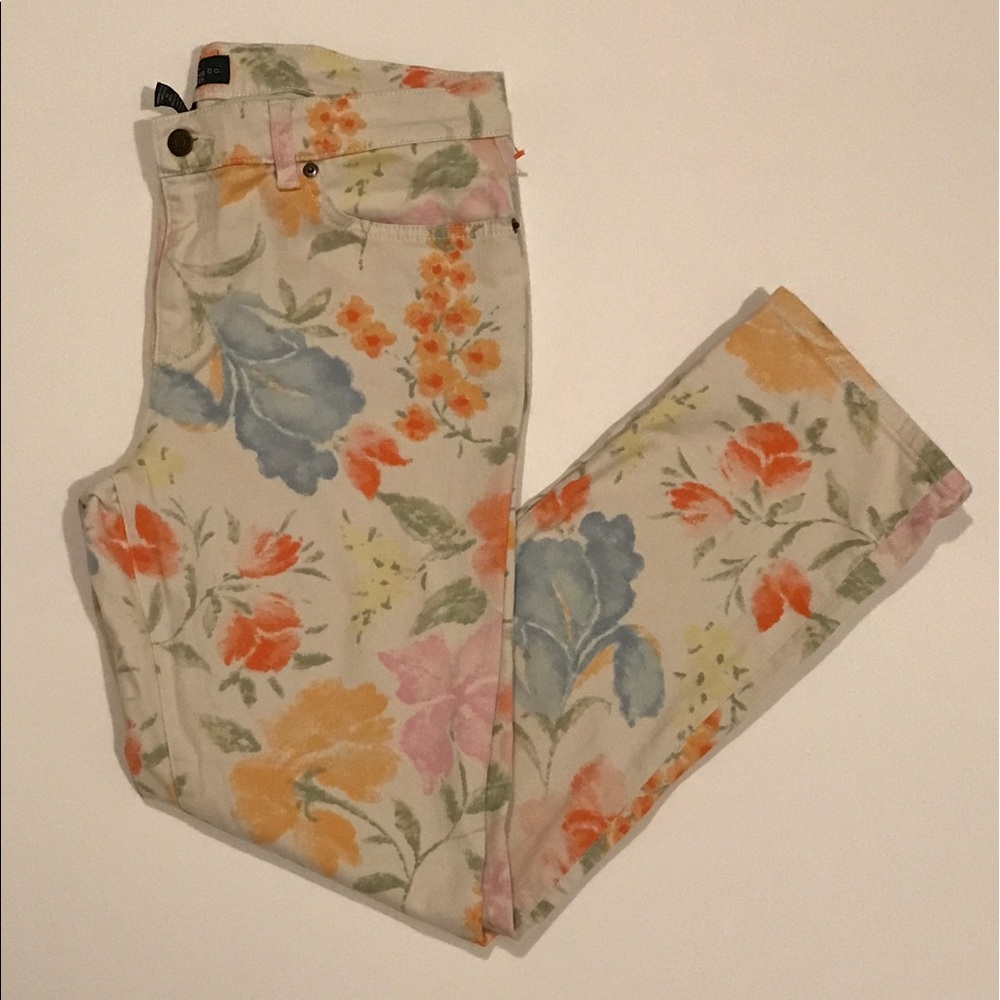 Ralph Lauren Jeans Floral Capri