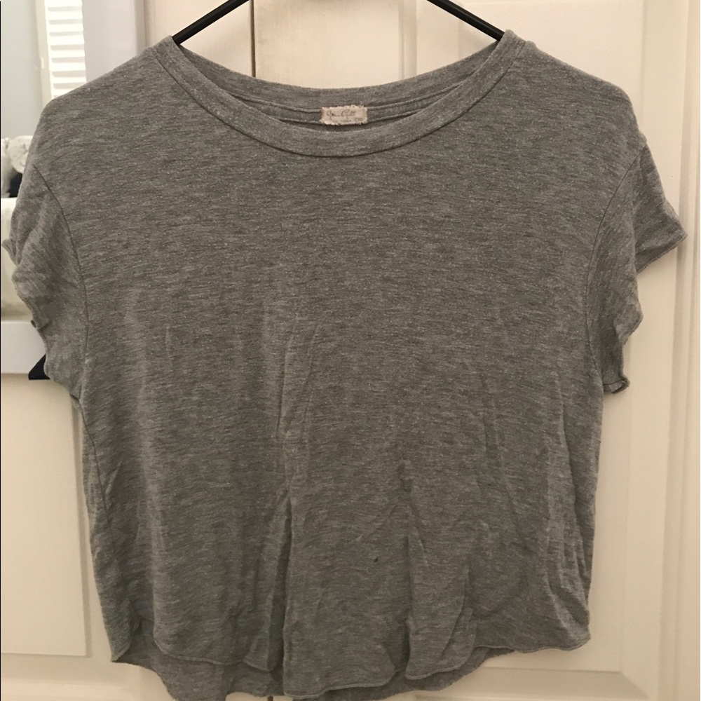 Brandy Melville Grey Top