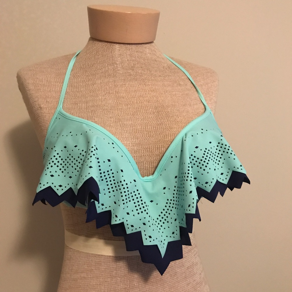 BRAND NEW VS Pink Perforated Bikini