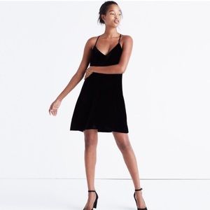Madewell Velvet Slip Dress Originally $150. NWT