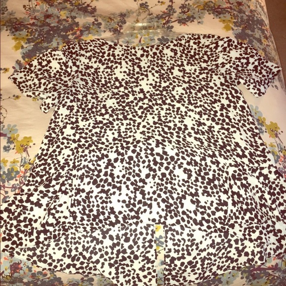 new • river island asos open back peplum top - Picture 3 of 3