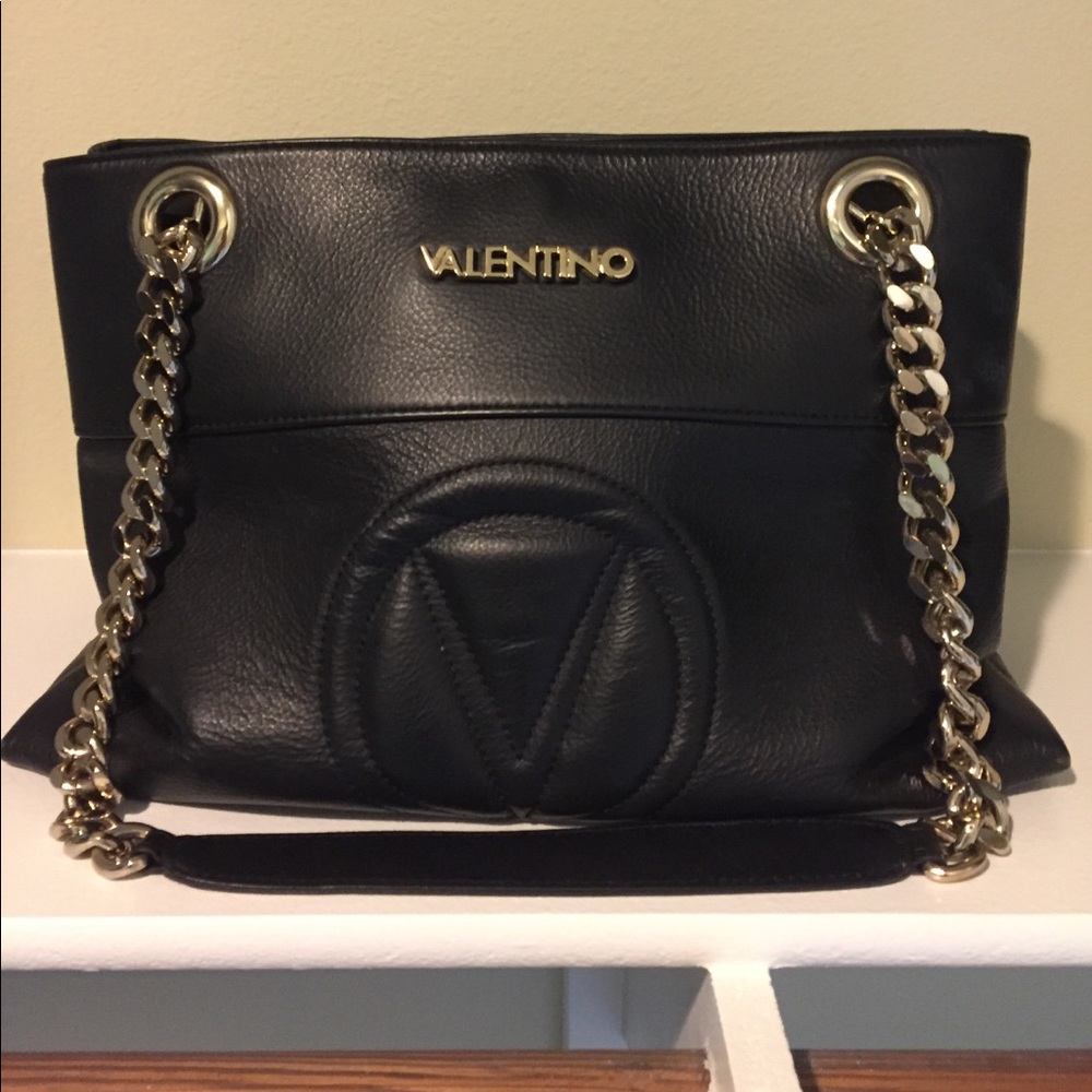 Valentino Black Leather Bag