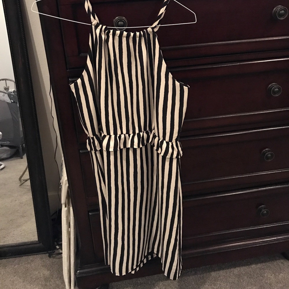 Loft dress striped 10p new