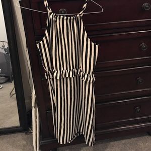 Loft dress striped 10p new