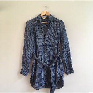 Anthropologie Chambray Tunic