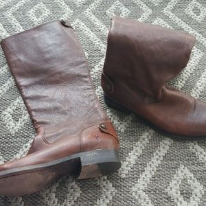 Tall Brown Frye boots