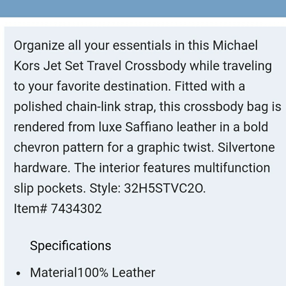 Michael Kors Crossbody - Picture 3 of 6