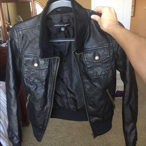 Leather jacket