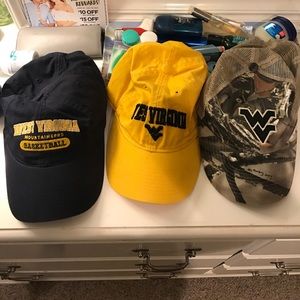 WVU CAP BUNDLE 1-$10 2-$15 3-$20