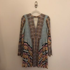 Free People Teagan Mini Dress NWT