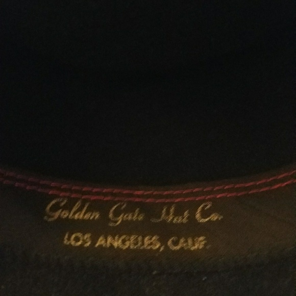 Golden Gate LA Traveler's Hat SZ S-M 100% Wool ! - Picture 2 of 4
