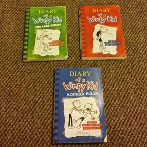 DIARY OF A WIMPY KID BOOK BUNDLE