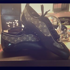 Louis Vuitton LV Monogram Blue Sneakers
