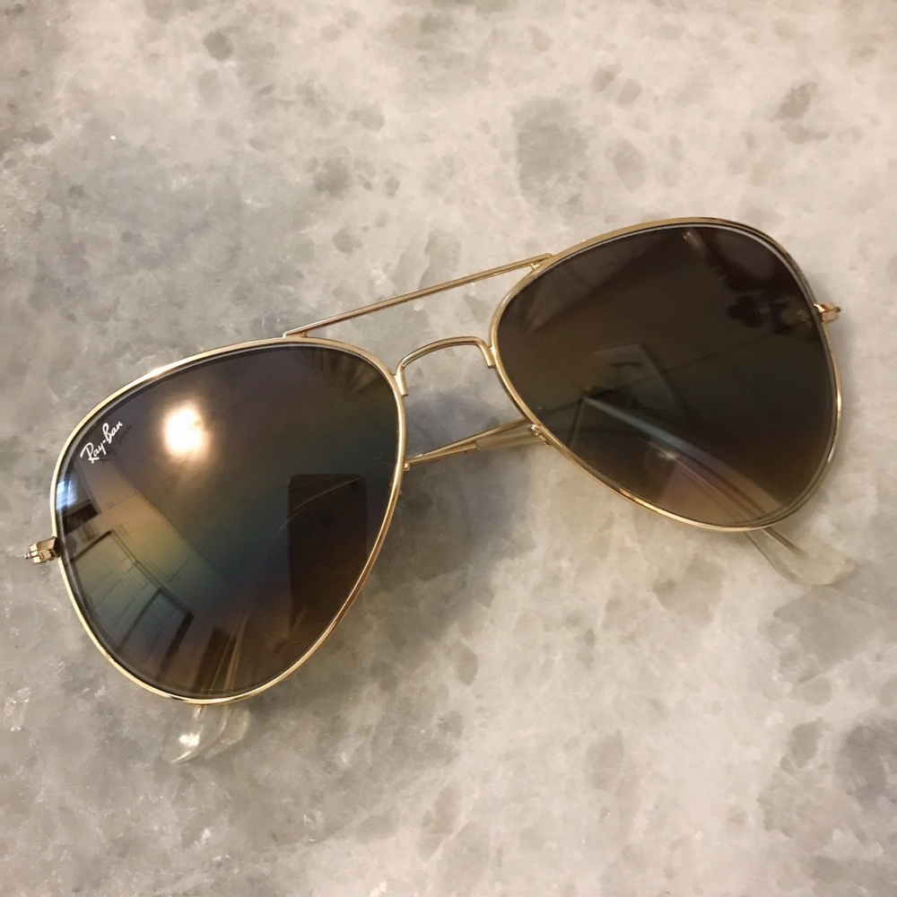 Ray-Ban Gold Aviators