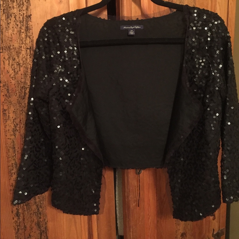 Sequined blazer