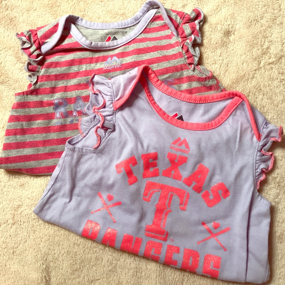 Texas Rangers Onesies