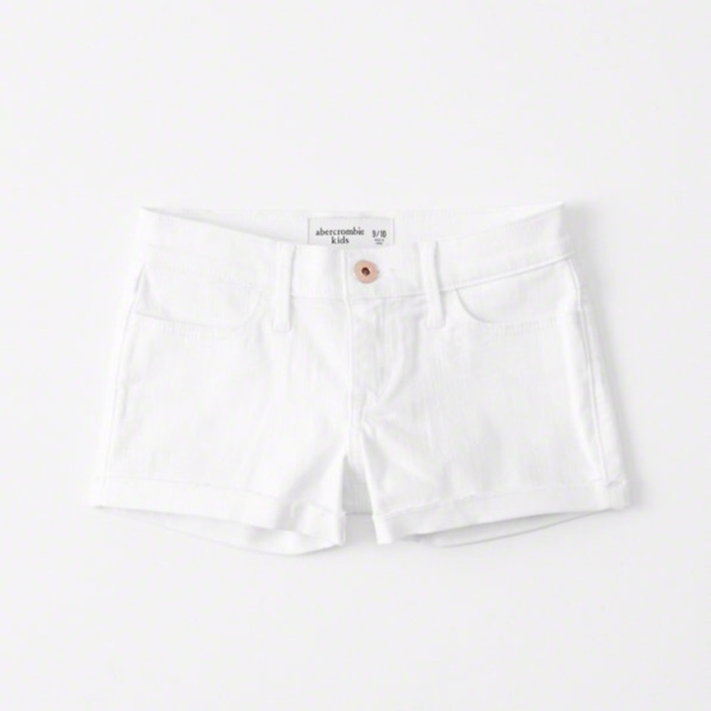 Abercrombie Kids Youth White Shorts