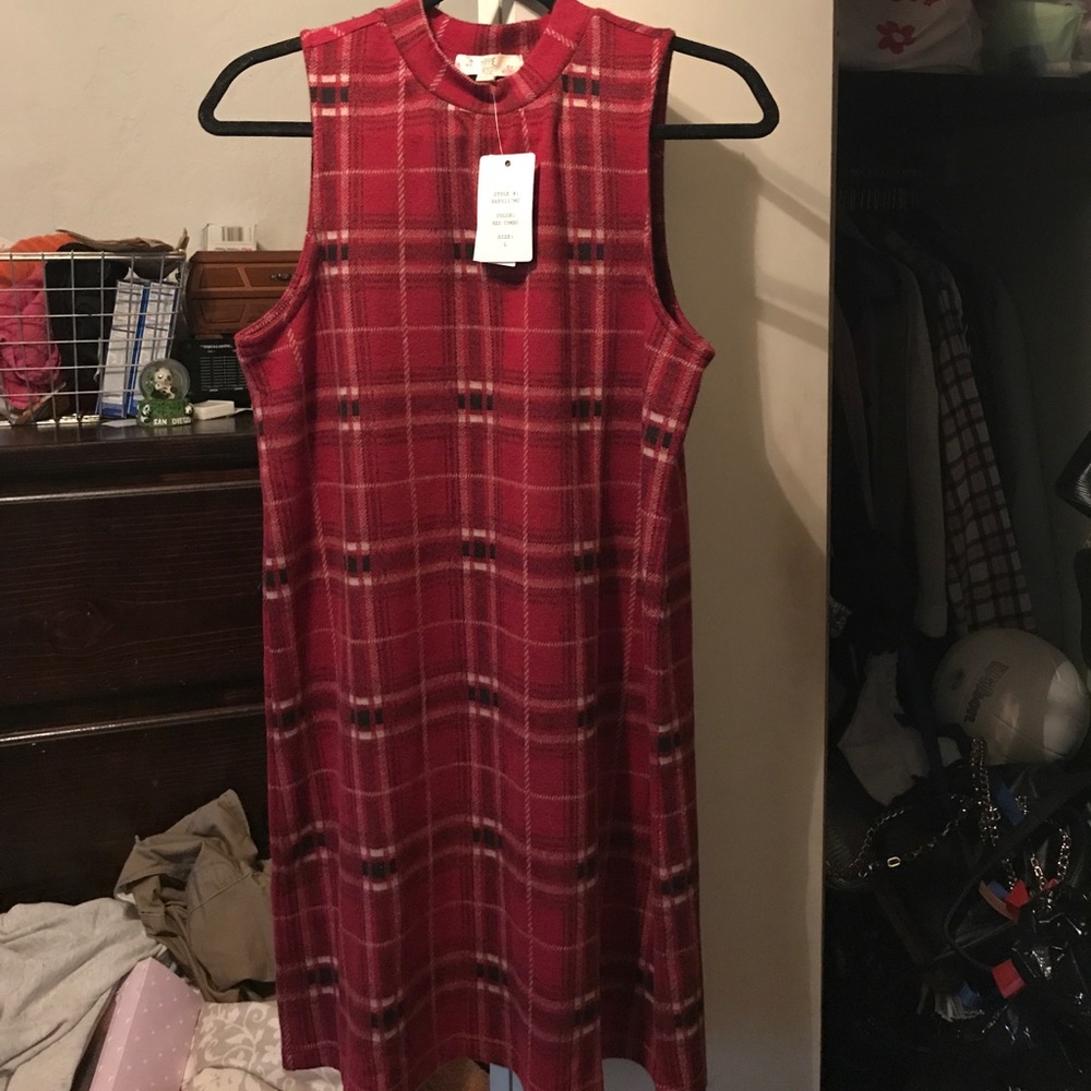 Plaid dress