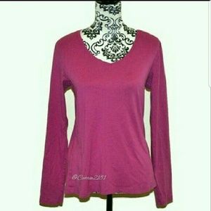 St John's Bay Womens Long sleeve Pullover