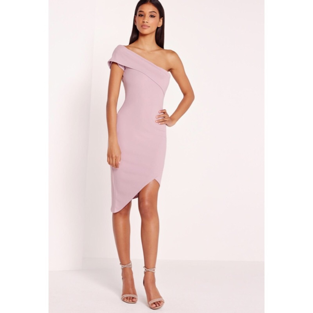 NWT Missguided one shoulder dress