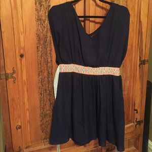 Blue Rain navy dress