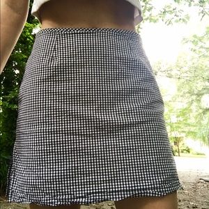 90s plaid skort , super cute , stretchy material