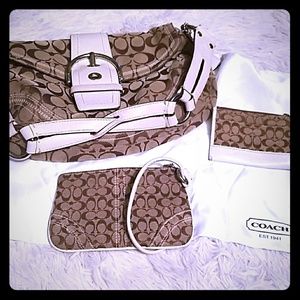 Purse, wristlet and change purse