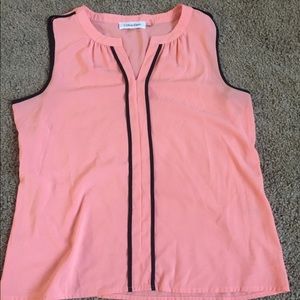 Calvin Klein pink blouse