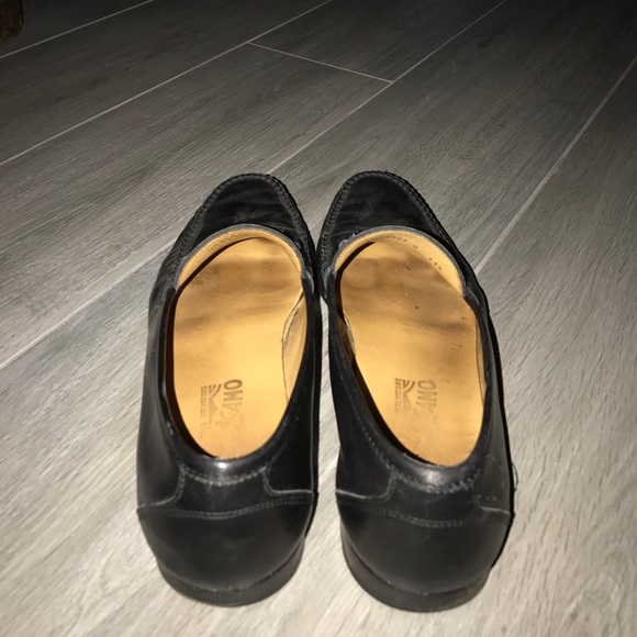 11.5 Ferragamo dress loafers (black)