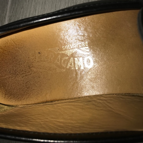 11.5 Ferragamo dress loafers (black)