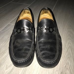 11.5 Ferragamo dress loafers (black)