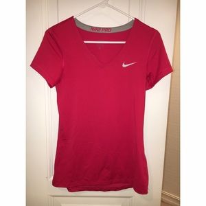 Strawberry Medium Nike Pro Top
