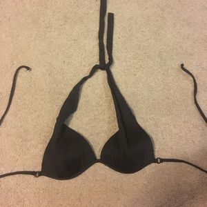 Black bikini top