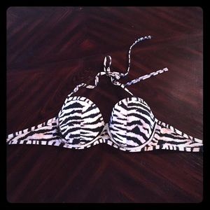 Victoria secret animal print bathing suit top