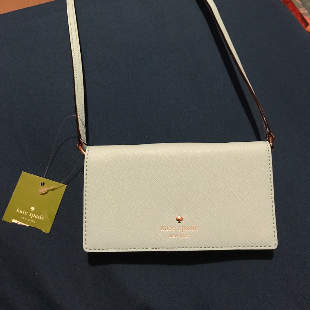 NEW Kate Spade crossbody wallet & phone case