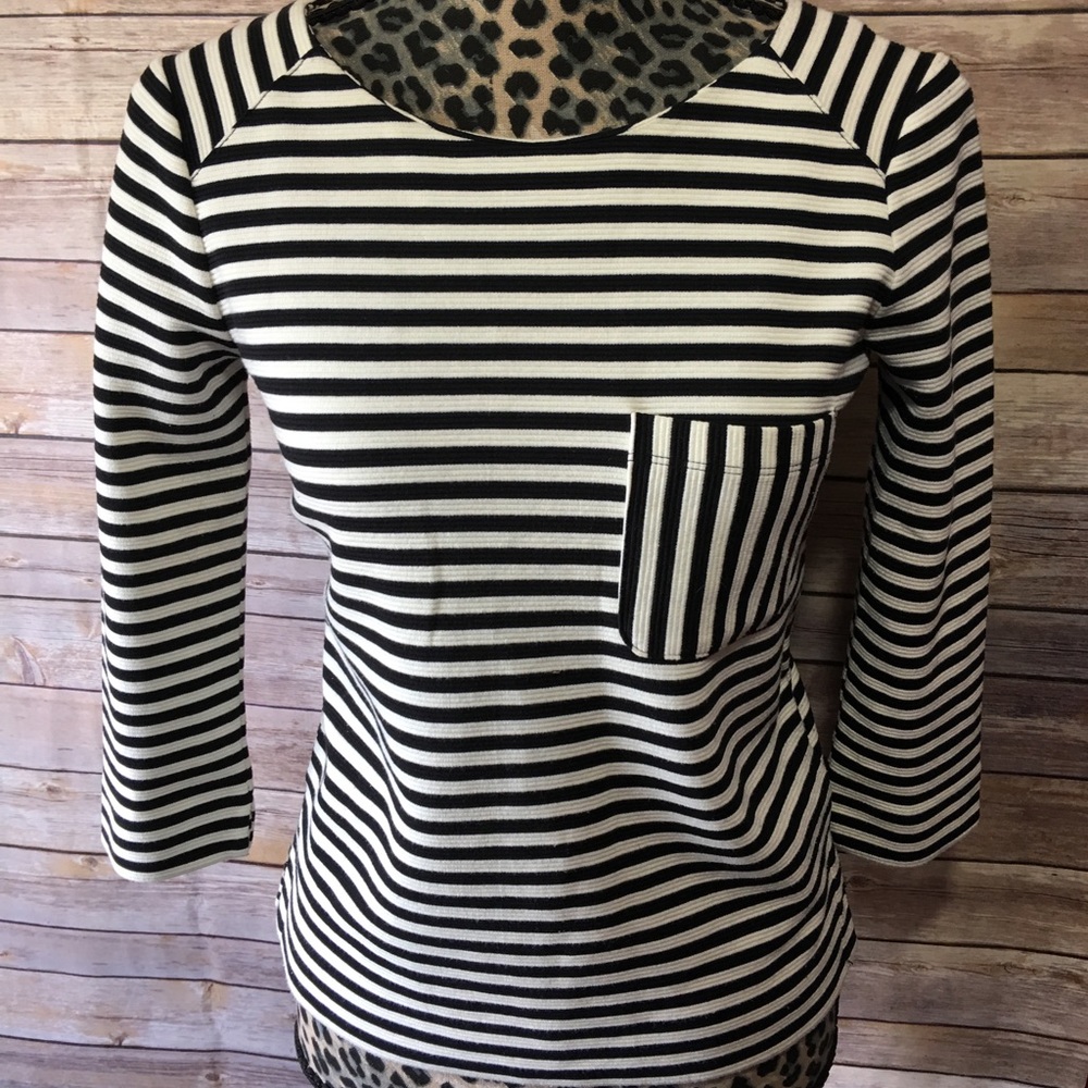 Madewell Striped Blouse Sz XS