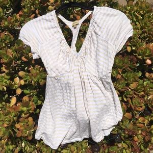 Unique, striped t-back Ella Moss t shirt!